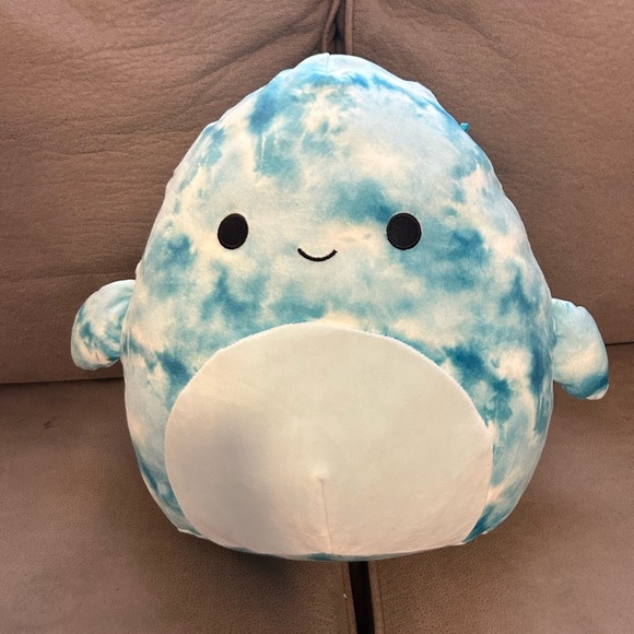 Squishmallow 12" Danika Dolphin Tie Dye Sea Life Plush 1st To Market - Picture 1 of 3